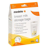 Medela 180ml Breast Milk Storage Bags + Transport Pouch - 25 Pack