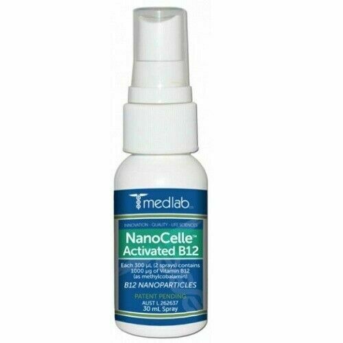 MEDLAB Nanocelle Activated Vitamin B12 Spray 30ml