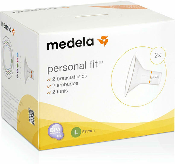Medela Personal Fit Breast Shield Optimise the Milk Flow - Pack of 2 - Size L