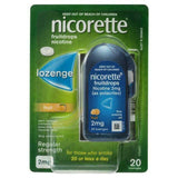 Nicorette Fruitdrops Regular Strength Nicotine 2mg Fruit 20 Pack Lozenges