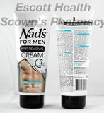 2 x The Original Nad's Hair Removal Cream For Men *New Formula and Fragrance