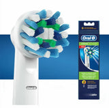 Oral-B Cross Action EB50 Electric Rechargeable Toothbrush Head Refill Pack of 2