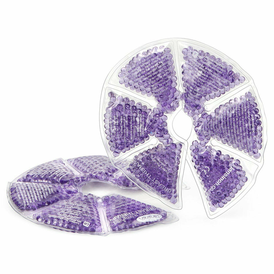 Lansinoh Thera Pearl 3-in-1 Breast Therapy Packs Hot Cold Mastitis & Pain Help