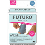 3M Futuro For Her Wrap Around Slim Ankle Support Small Medium Compression