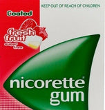 Nicorette Gum Freshfruit 4mg Nicotine Extra Strength 30 Pack