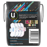 6 x U By Kotex Ultrathins Cotton Pads Regular With Wings 12 Pads