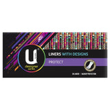 6 x U By Kotex Liner Design Protect 30 Packs