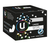8 x U By Kotex Everyday Freshness Cotton Liners 26 Liners