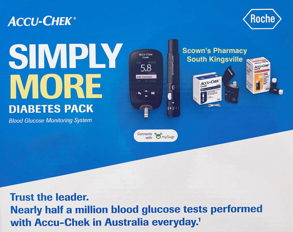 Accu-Chek Simply More Diabetes Pack - $116 AUD of Value