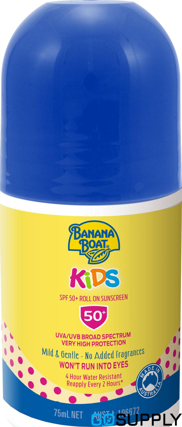 Banana Boat Kids  Sunscreen Roll On SPF50+ 75ml