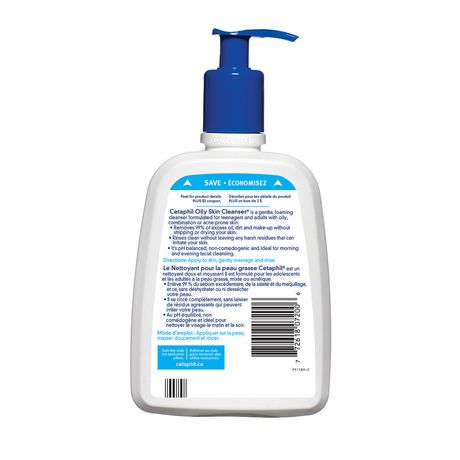 Cetaphil Oily Skin Cleanser 500mL