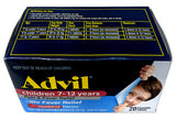 Advil Children's 7-12 Years 20 Chewable Raspberry Tablets