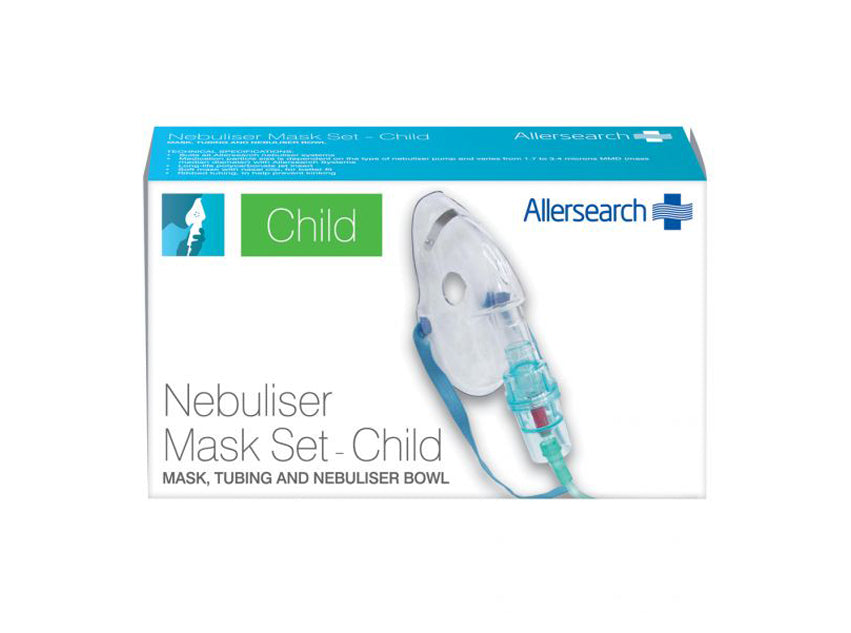 Allersearch Nebuliser Mask Set - Nebuliser Accessories For Child