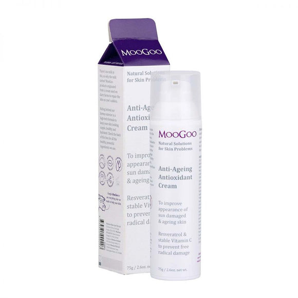 MooGoo Natural Anti-Ageing Antioxidant Face Cream 75g