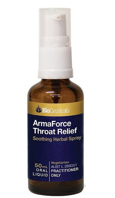BioCeuticals ArmaForce Throat Relief Spray 50ml