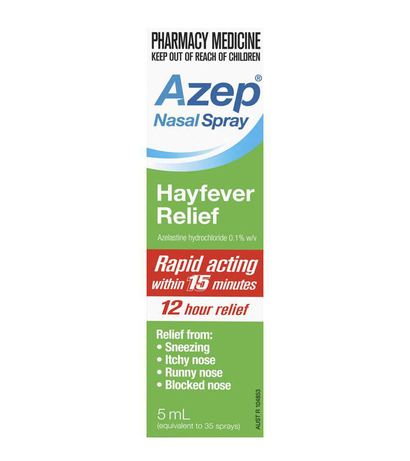 Azep Hayfever Relief Nasal Spray 5ml