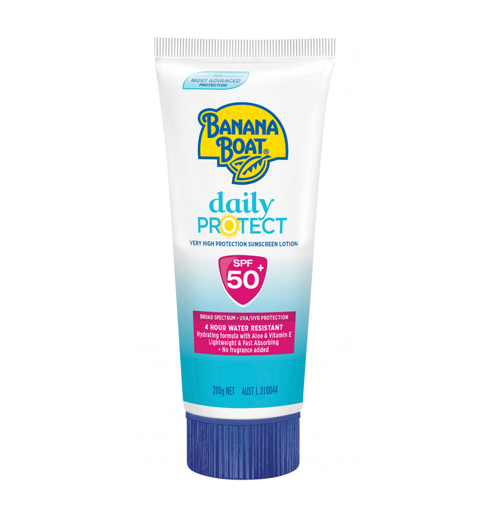 Banana Boat Everyday Daily Protect Sunscreen SPF50+ Tube 200g