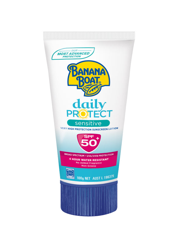 Banana Boat Everyday Sensitive Sunscreen Lotion SPF50+ 100g