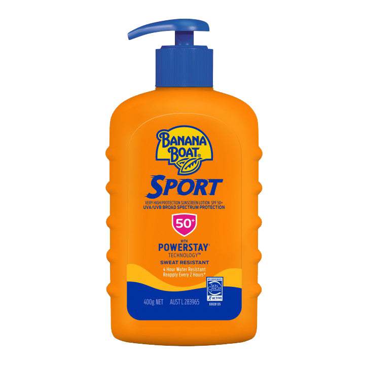 Banana Boat Sport Pump Sunscreen SPF50+ 400g