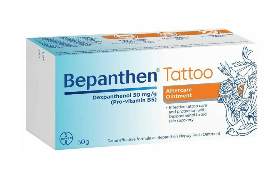 Bepanthen Tattoo Aftercare Ointment 50g
