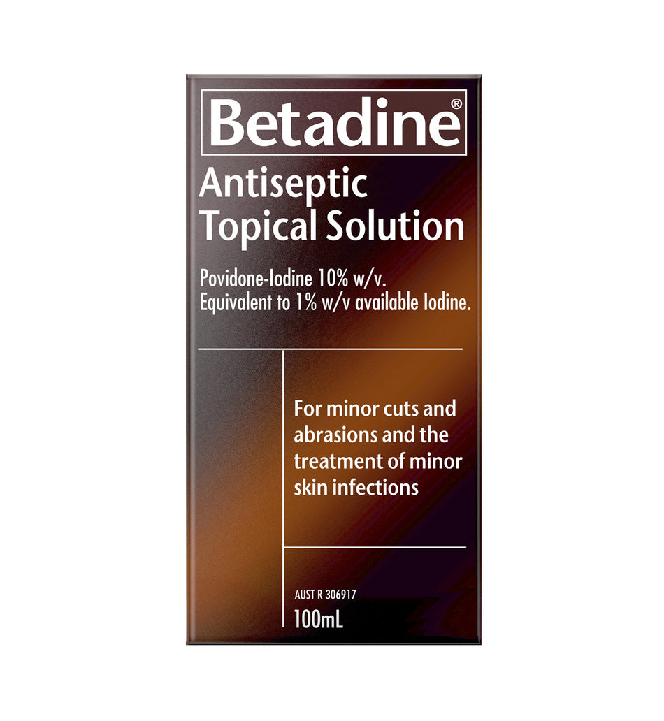 Betadine Antiseptic Topical Solution 100ml