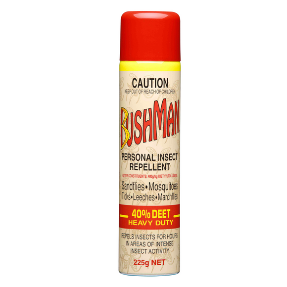 Bushman Repellent Heavy Duty 40% DEET 225 g