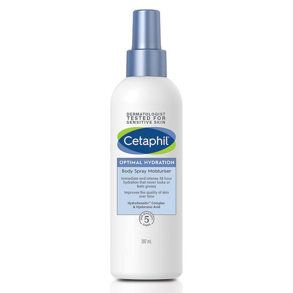 Cetaphil Optimal Hydration Body Spray Moisturizer 207mL