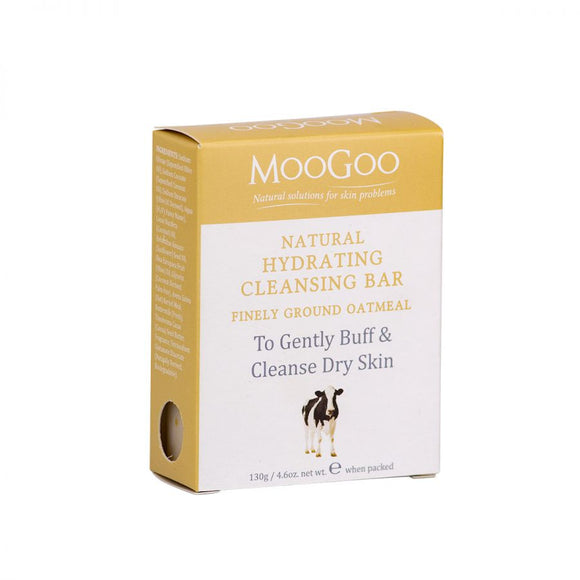 MooGoo Hydrating Cleansing Oatmeal Bar 130g