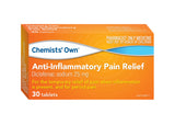 Chemists Own Anti-inflammatory Pain Relief 25mg 30 Tablets