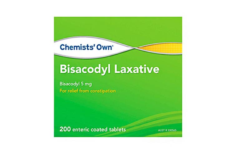 Chemists Own Bisacodyl Laxative 200 Tablets