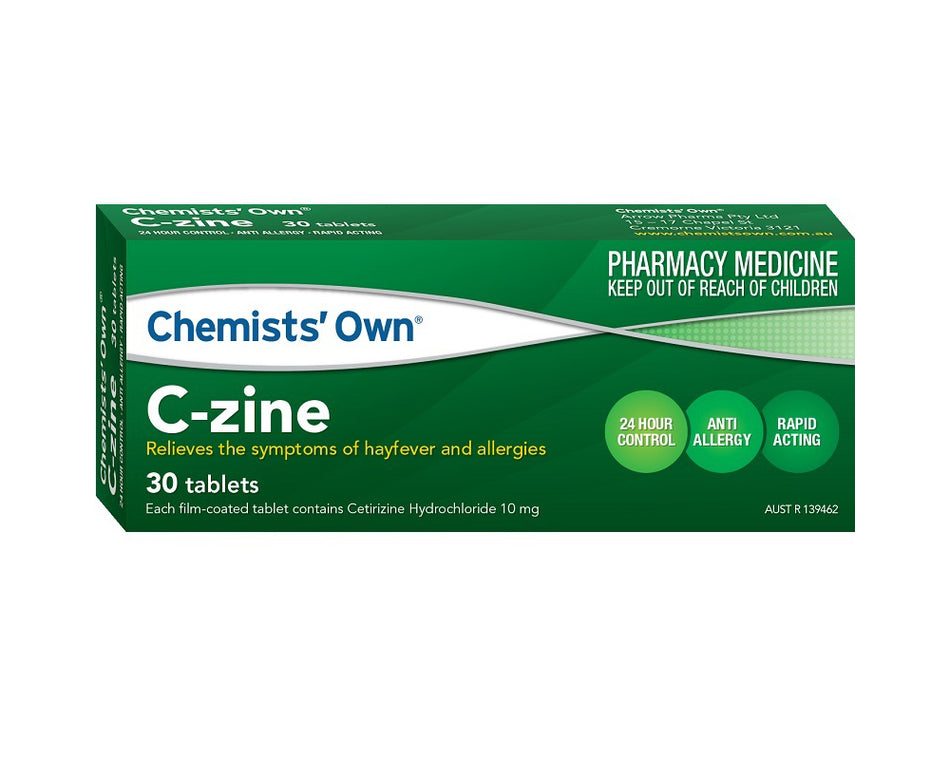 Chemists Own C-Zine 10mg 30 Tablets