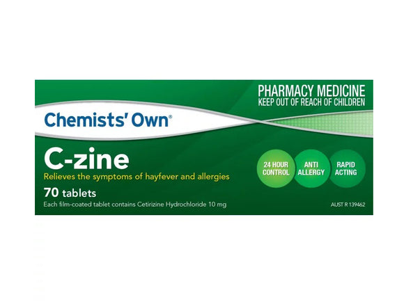 Chemists Own C-Zine 10mg 70 Tablets
