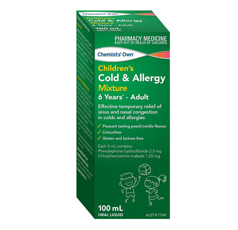Chemists Own Children’s Natural Cough Mixture Liquid 100mL