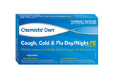 Chemists Own Cough, Cold & Flu Day/Night PE 48 Capsules