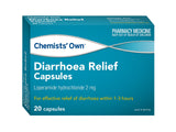 Chemists Own Diarrhoea Relief 20 Capsules