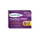 Chemists Own Heartburn Relief 24h Esomeprazole 200mg 7 Tablets