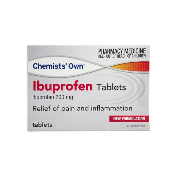Chemists Own Ibuprofen 200mg 48 Tablets