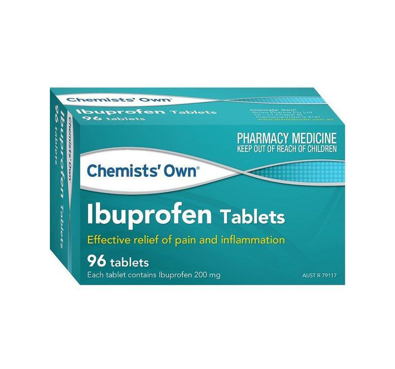 Chemists Own Ibuprofen 200mg 96 Tablets
