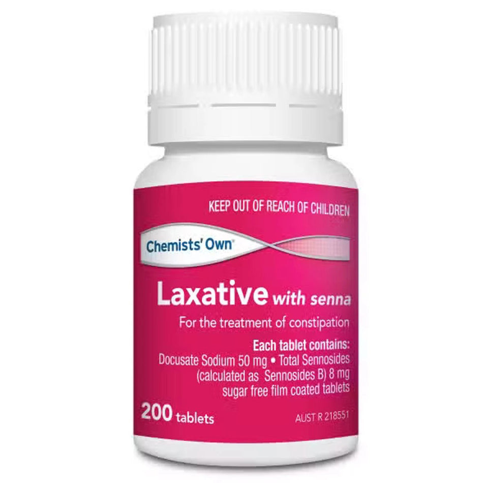 Chemists' Own Laxative with Senna 200 Tablets