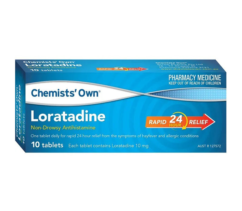 Chemists Own Loratadine 10mg 10 Tablets