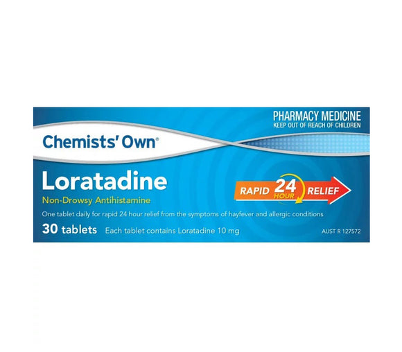Chemists Own Loratadine 10mg 30 Tablets