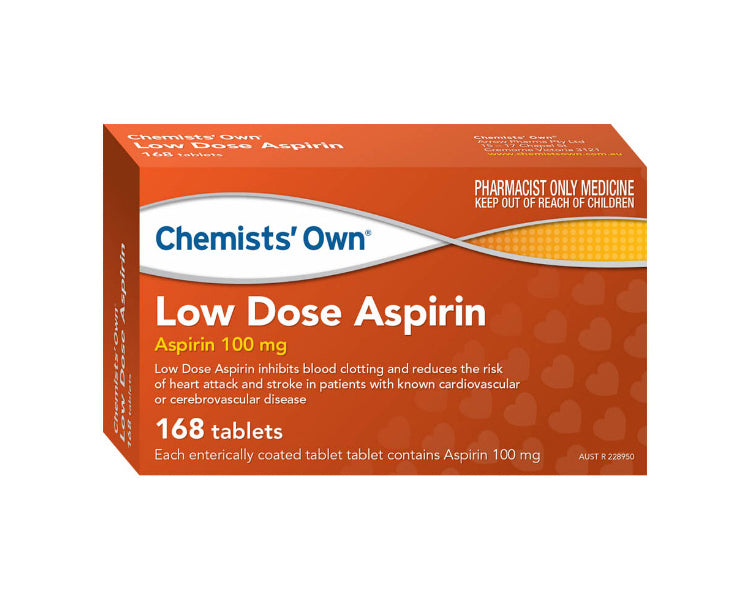 Chemists Own Low Dose Aspirin 168 Tablets