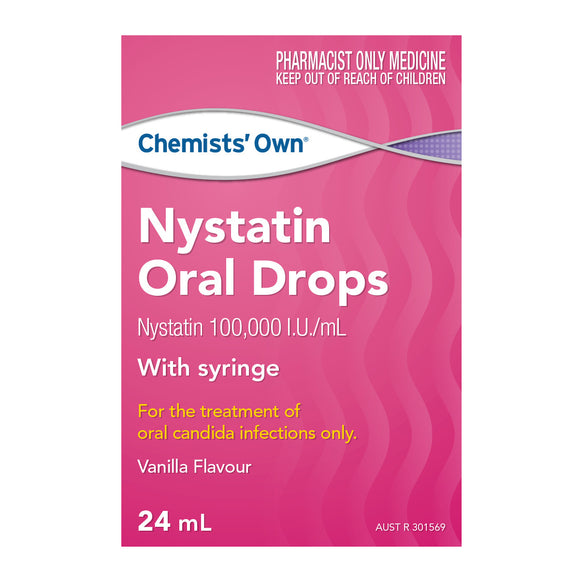 Chemists Own Nystatin Oral Drops 24mL