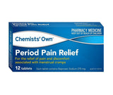 Chemists Own Period Pain Relief 12 Tablets
