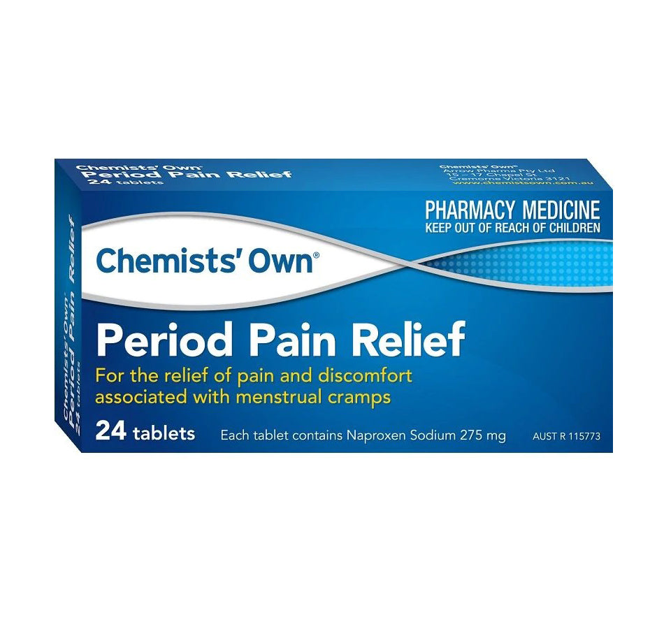 Chemists Own Period Pain Relief 24 Tablets