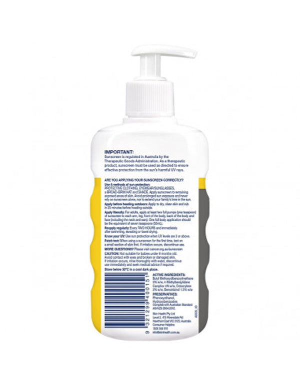 Cancer Council Active Sunscreen SPF50+ Pump 200ml