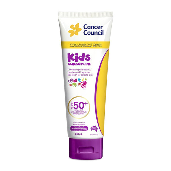 Cancer Council Kids Sunscreen SPF 50+ 250ml