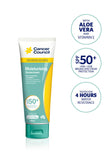 Cancer Council Moisturising Sunscreen SPF50+ With Aloe Vera 110ml