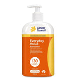 Cancer Council Everyday Sunscreen SPF 30 Tube 500ml