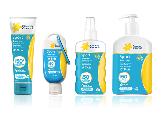 Cancer Council Sport Sunscreen SPF50+ 250ml